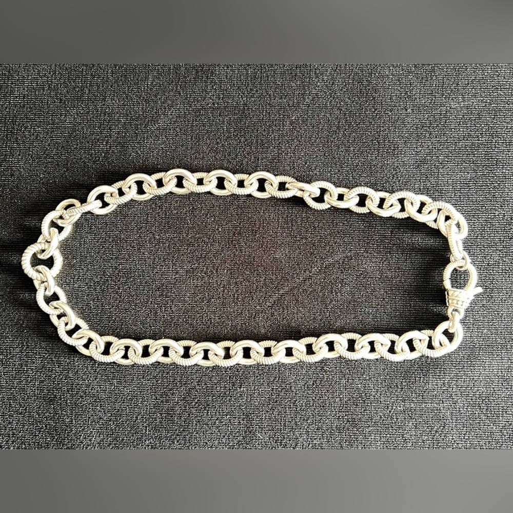 Judith Ripka Round Link 16”Necklace